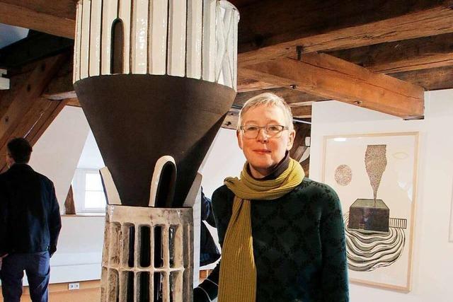 Die Knstlerin Anna Arnsktter stellt in der Stdtischen Galerie in Lahr ihre besonderen Skulpturen aus