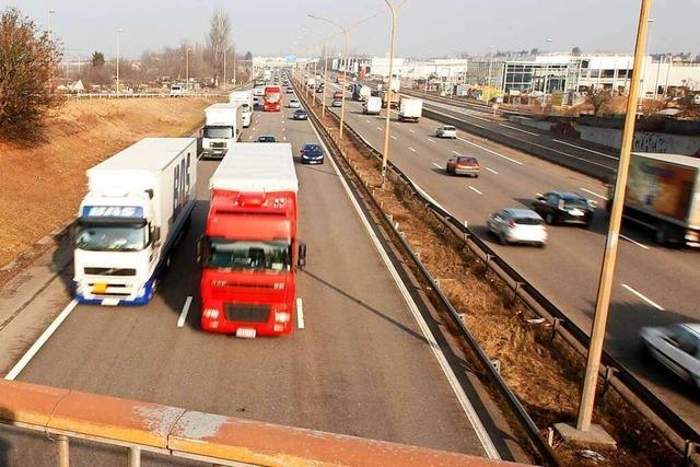 Ab 2025 soll im Elsass eine Lkw-Maut gelten