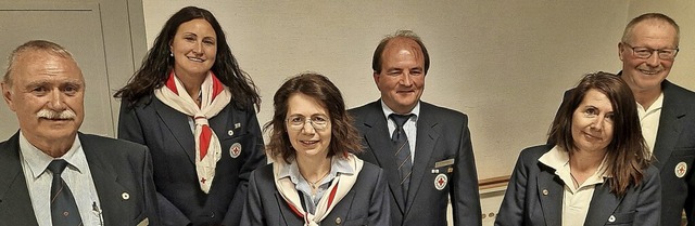 Ausgezeichnete Mitglieder (von links):...aela Moser-Wunsch und Franz Oschwald.   | Foto: Heidrun Simoneit