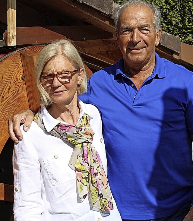 Monika und Dieter Bolz aus Langenau feiern  goldene Hochzeit.  | Foto: Ralph Lacher