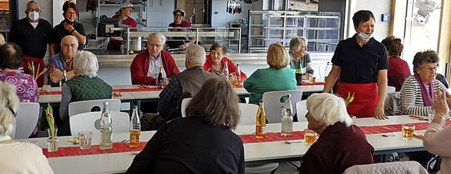 Einen  gelungenen Mittagstisch gab es ...sa der Gemeinschaftsschule Hotzenwald.  | Foto: Hans-Jrgen Sackmann