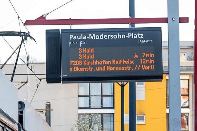 Freiburger VAG-Anzeigetafeln informieren nun auch ber Regionalbusse