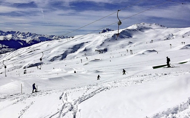 Ein Traum in Wei, das Skigebiet Flims...at hier die Fasnachtsferien verbracht.  | Foto: privat