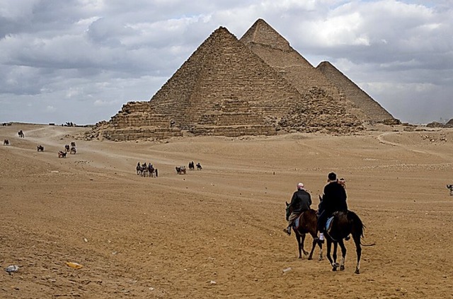 Die Pyramiden von Gizeh in gypten  | Foto: Meng Tao