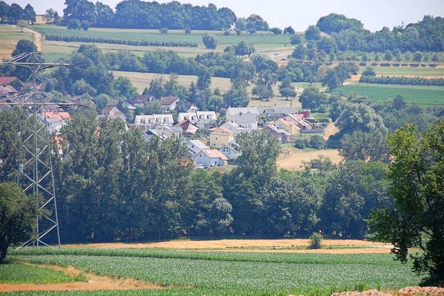 Eine Umfahrung fr die Rmminger Wohng... es knftig im Westen des Ortes geben.  | Foto: Herbert Frey