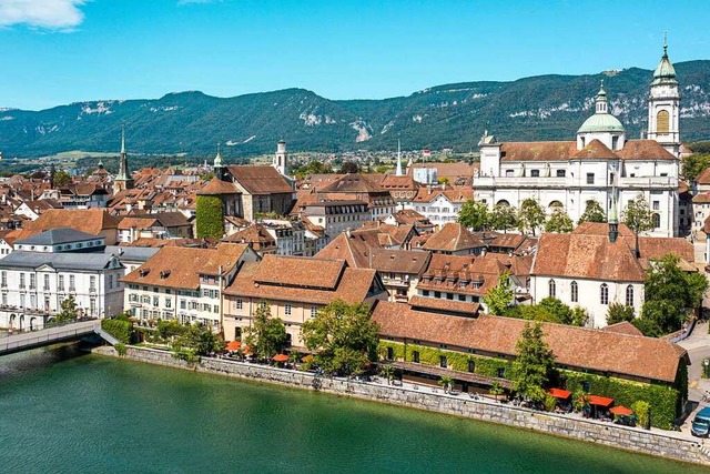 Schnste Barockstadt der Schweiz: Solothurn an der Aare  | Foto: Andre Meier (Switzerland Tourism)