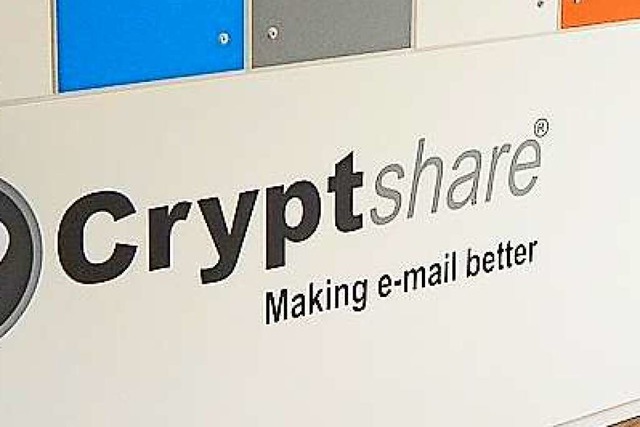 Das Firmenlogo von Cryptshare  | Foto: Ingo Schneider