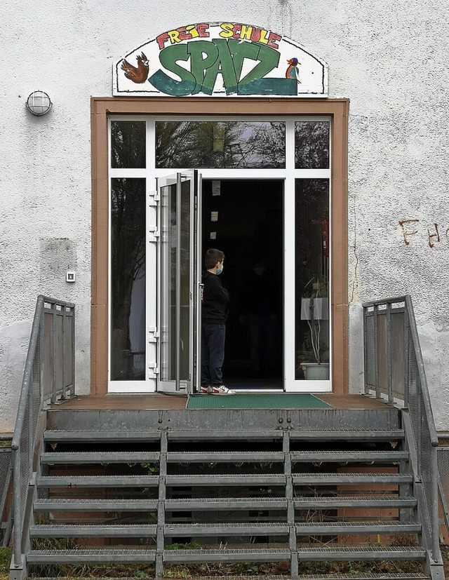 Eine Tr ins Leben fr Kinder mit Starthemmnissen: die Freie Schule Spatz.   | Foto: Ralf Burgmaier