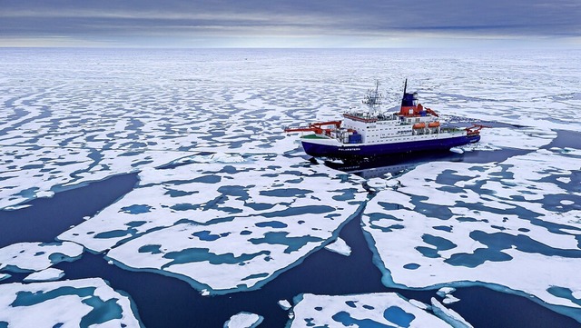 An der Mosaic-Expedition mit der &#822... 20 Nationen beteiligt, auch Russland.  | Foto: Steffen Graupner