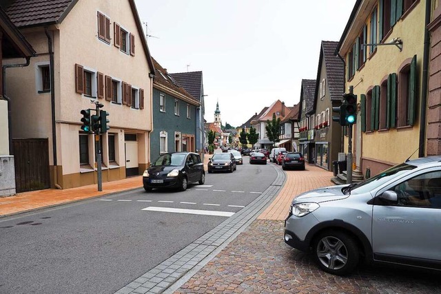 Herrscht in der Hauptstrae in Herbolz...soll, knnte diese Manahme enthalten.  | Foto: Michael Haberer