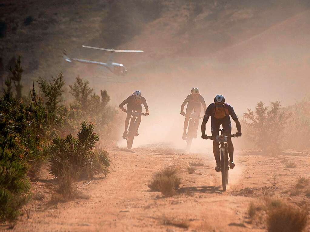 Auf insgesamt 680 Kilometer fhrt der Cape Epic durch Sdafrika.