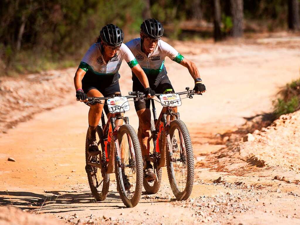 Auf insgesamt 680 Kilometer fhrt der Cape Epic durch Sdafrika.