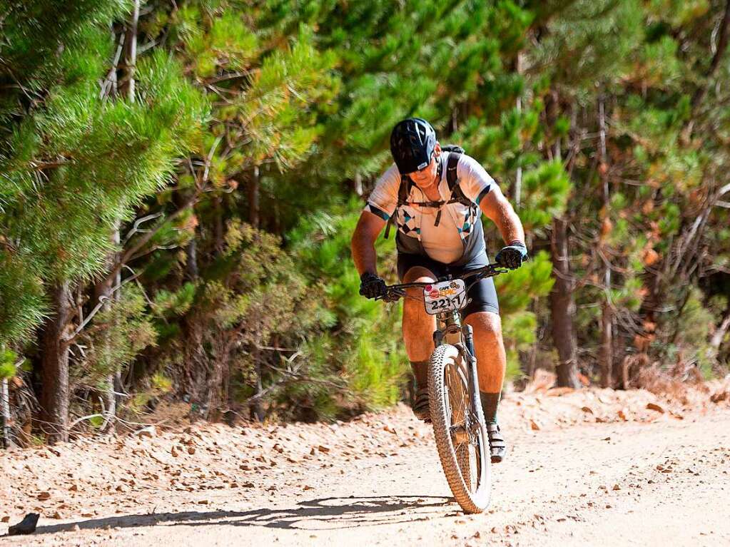 Auf insgesamt 680 Kilometer fhrt der Cape Epic durch Sdafrika.