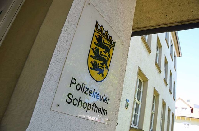 Im Polizeirevier Schopfheim gibt es personelle Vernderungen.  | Foto: Andr Hnig