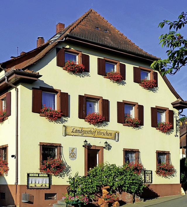 Traditionsgasthaus im Herzen von Wittn...schen zieht Gste aus nah und fern an.  | Foto: hirschen