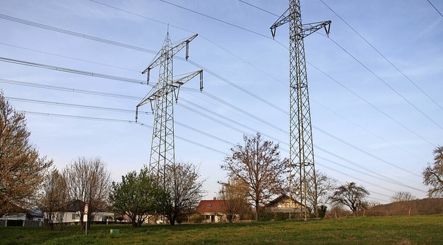 Das Ende des Alemannenwegs unter den S...s Neubaugebiet &#8222;Bhl III&#8220;.  | Foto: Paul Schleer