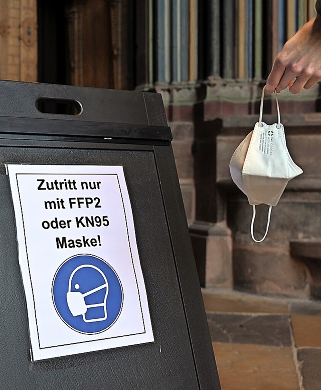 Bleibt in der Diskussion: die Maske  | Foto: Thomas Kunz