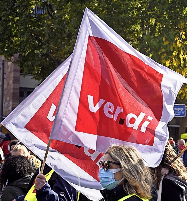 Verdi ruft zum Warnstreik auf.  | Foto: Thomas Kunz