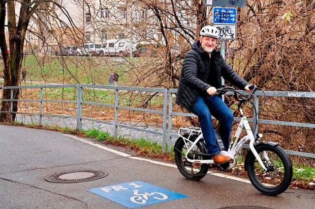 Franco Orlando &#8211; der Geschftsf...olzer Besitzer eines Corratec E-Bikes.  | Foto: Franco Orlando - Bike Sport World