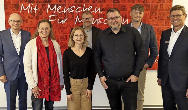Das Kuratorium der Sparkassen-Kulturst...s Ays, Stefan Meier sowie Martin Volz   | Foto: Gerd Leutenecker