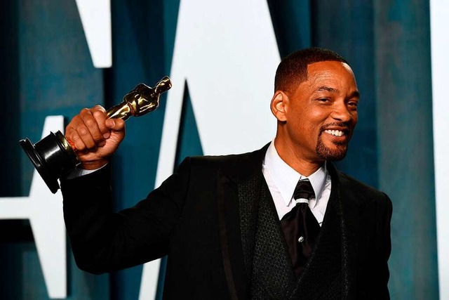 Will Smith tritt nach Ohrfeigen-Eklat aus Filmakademie aus  | Foto: PATRICK T. FALLON (AFP)