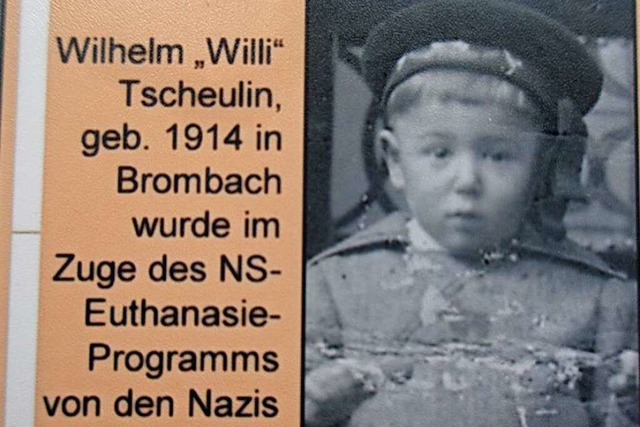 Ein Kinderbild des  spter ermordeten Wilhelm Tscheulin.  | Foto: Stammbaum Familie Tscheulin / Dieter Tscheulin