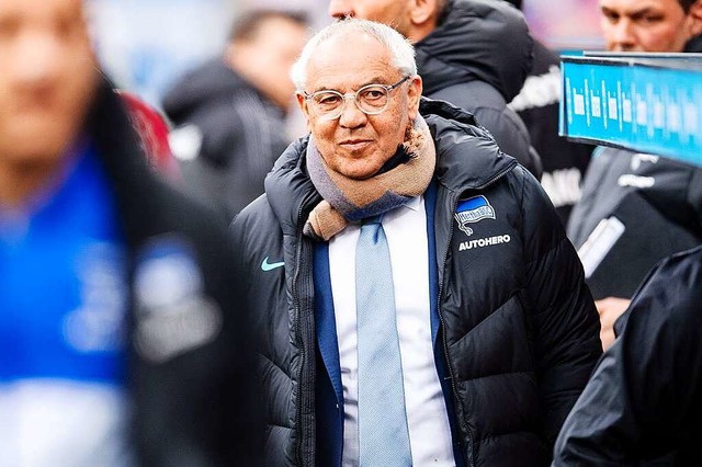 Felix Magath verliert bei seiner Rckkehr auf die Trainer-Bank.  | Foto: Marius Becker (dpa)