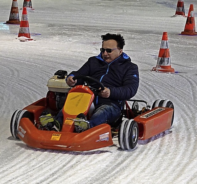 Gerold Zumkeller startete trotz ldier...achstart&#8220; auf den zweiten Platz.  | Foto: Hans-Jrgen Sackmann