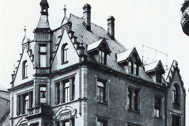 Weil ein historisches Haus in Freiburg dem Zeitgeist widersprach, wurde es abgerissen