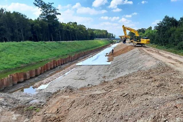 Radweg am Schutterentlastungskanal nur eingeschrnkt nutzbar