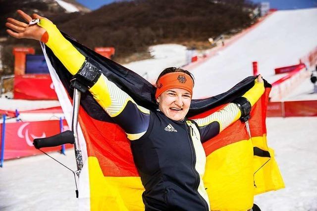 Monoski-Fahrerin Anna-Lena Forster aus Freiburg ist Sportlerin des Monats