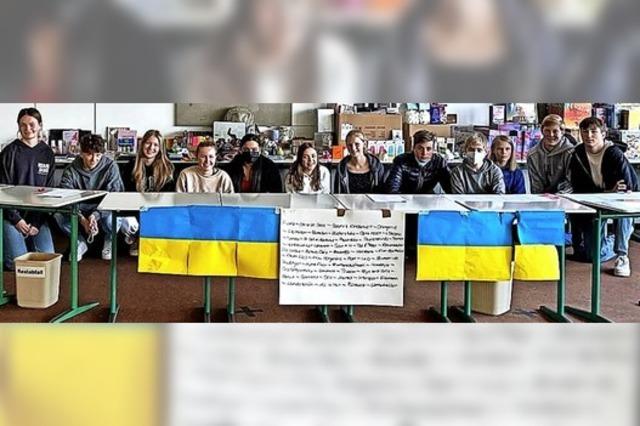 Neuntklssler im Einsatz fr die Ukraine