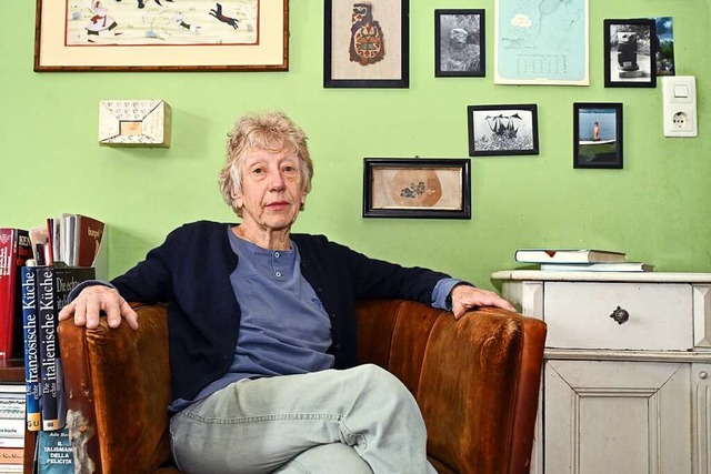 Die 75-jhrige ehemalige rztin Marianne Spathelf in ihrem langjhrigen Zuhause  | Foto: Thomas Kunz