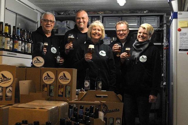 Bei Grabbe Bräu brauen sechs Enthusiasten Bier nach eigenen Rezepten