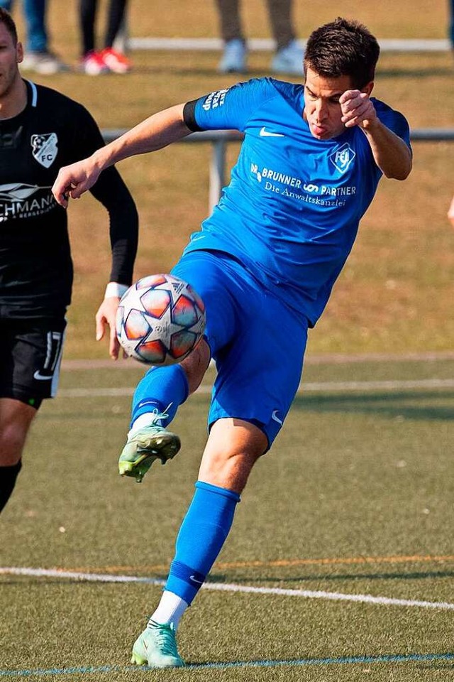 Sime Fantov vom FC Neustadt hat sich i... VfR Stockach eingesetzt werden kann.   | Foto: Wolfgang Scheu