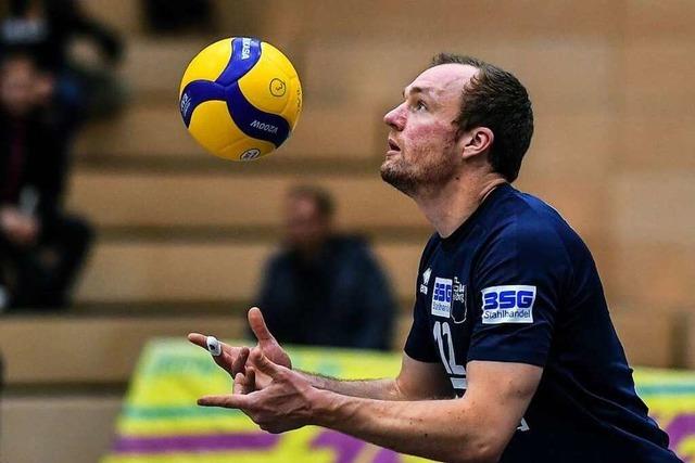 Fotos: Volleyballer Marcus Gensitz beendet bei der FT 1844 Freiburg seine Karriere