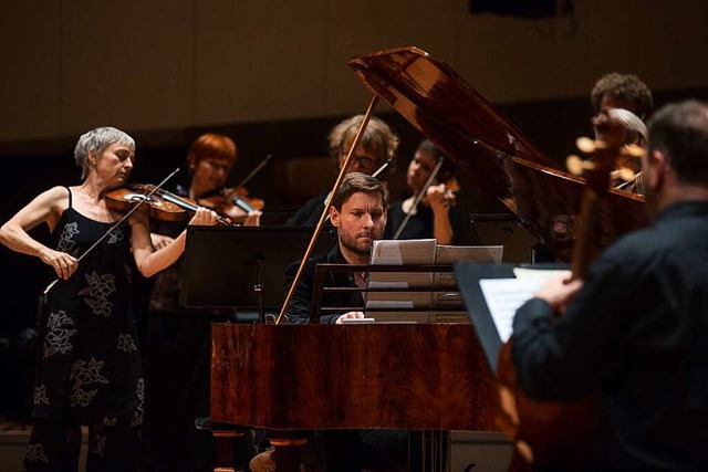 Meisterlicher Beethoven-Klang: Kristia...el) und das Freiburger Barockorchester  | Foto: IGOR STUDIO