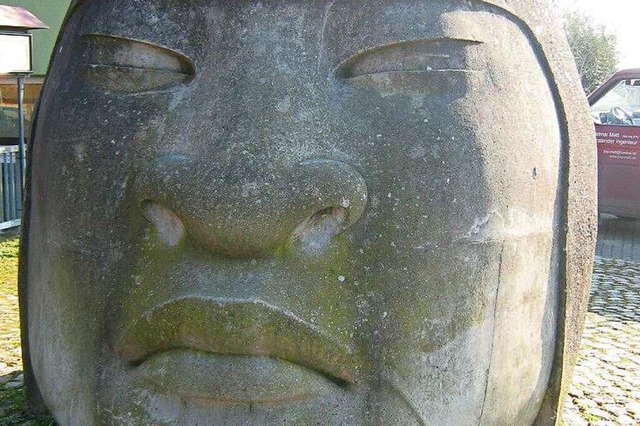 Attila der Hunnenknig - in Niederrims...m ein eindrucksvolles Denkmal gesetzt.  | Foto: Anne Freyer 