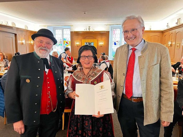 Alfred Knauber, Marianne Wamer, Peter Palme (von links)  | Foto: Hans-Jrgen Hege