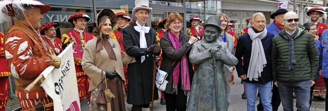 Die Veef Franziska Elble, der aktuelle...iern die Rckkehr des Bronze-Andres.    | Foto: Winfried Kninger