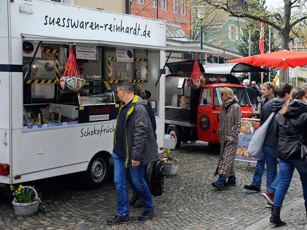 Die Verantwortlichen des veranstaltenden Gewerbeverbandes freuten sich, dass das fr den Handel so wichtige Wochenende von 