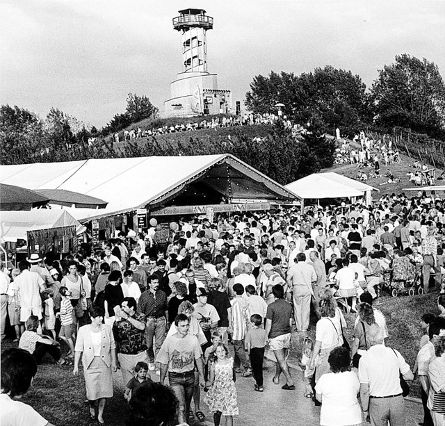 Die Landesgartenschau zog 1986 zahlrei...er Bestandteil des Freiburger Westens.  | Foto: Brigitte Sasse