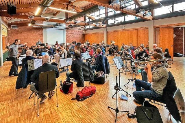 Die Lörracher Stadtmusik kann endlich ihr Jahreskonzert spielen