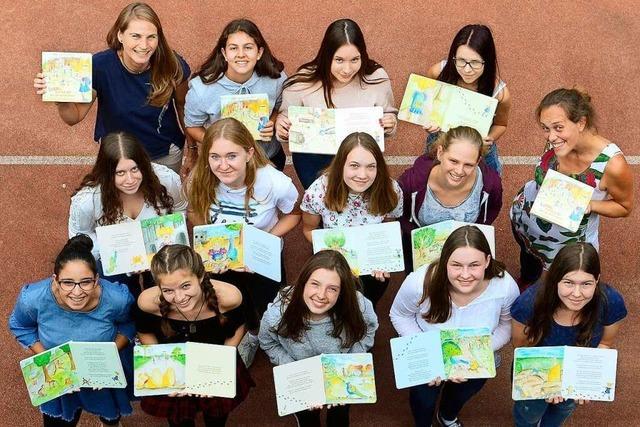 Freiburger Schülerinnen und Lehrerinnen haben ein Mundenhof-Bilderbuch illustriert