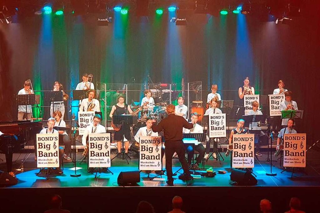 Beim Benefiz-Konzert mit dabei: Bond&#8217;s Big Band  | Foto: Städtisches Kulturamt Weil am Rhein