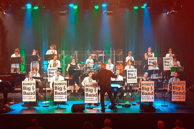 Beim Benefiz-Konzert mit dabei: Bond&#8217;s Big Band  | Foto: Stdtisches Kulturamt Weil am Rhein