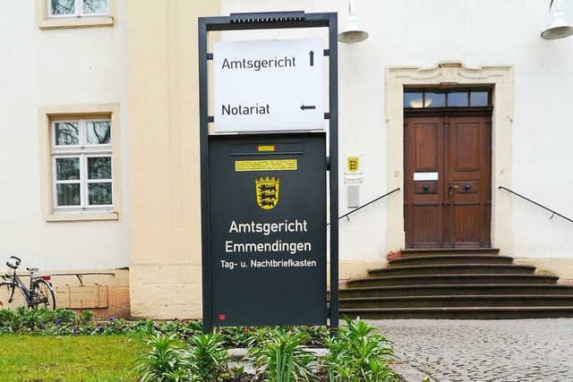 Das Amtsgericht in Emmendingen erhlt eine neue Leitung.  | Foto: Patrik Mller