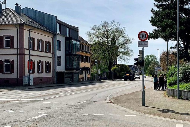 Mal 30 mal 50: Die SPD und die DOL wn...hwindigkeitsausweisungen in Waldkirch.  | Foto: DOL Waldkirch