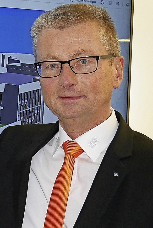 Werner Thomann, Vorstandsvorsitzender der Volksbank Rhein-Wehra  | Foto: Michael Gottstein