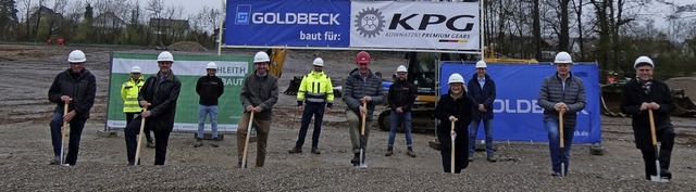 Spatenstich fr das Neubauprojekt von Kownatzki Premium Gears in Albbruck  | Foto: suedkurier